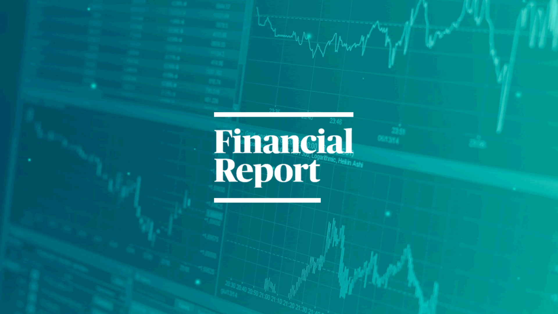 FinancialReport.gr website shown on desktop and mobile devices